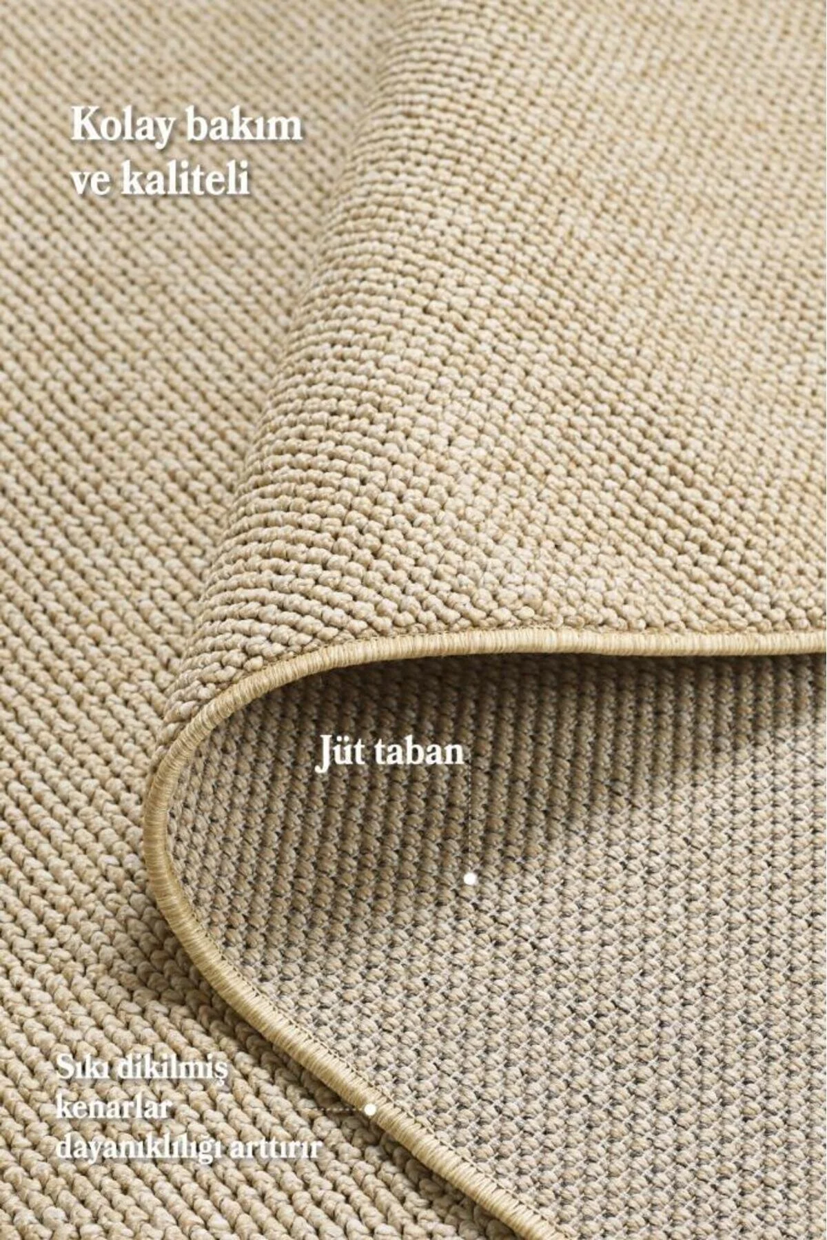 Red Halı Düz Renk Bej Sisal Yumuşak Polipropilen Jüt Halı Salon Oturma Odası Yolluk Mutfak Koridor Halısı - Kullanıcı yorumları