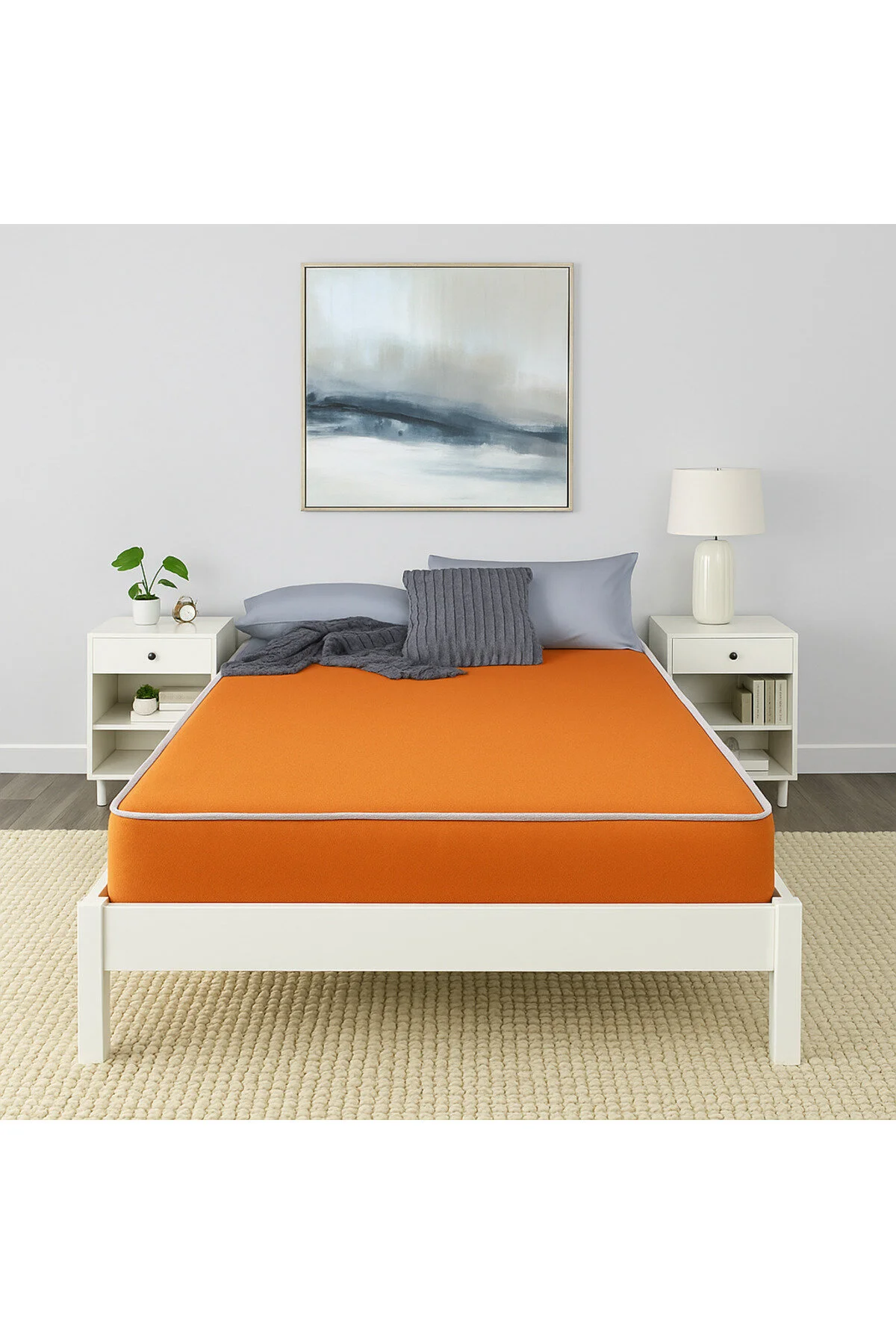 Ortopedik Sunger Yatak Vinil Kumas 15 Cm Antibakteriyel Antialerjenik Turuncu - Kullanıcı yorumları