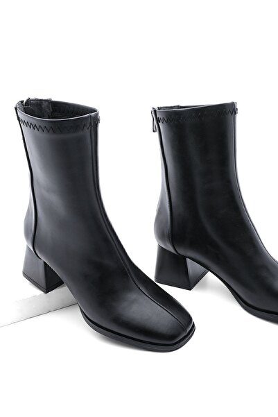 Bot Kut Burun Arkadan Fermuarli Nayis Siyah - Kullanıcı yorumları