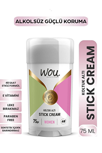 Koltuk Alti Terleme Onleyici 48 Saat Etkin Koruma Vegan Kadin Koltuk Alti Stick 75Ml - Kullanıcı yorumları