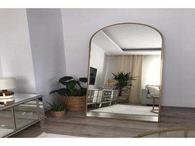 EFFE YAPI DEKOR Gold Metal Çerçeveli Oval Ayaklı Boy Aynası 180 x 70 Cm - Kullanıcı yorumları