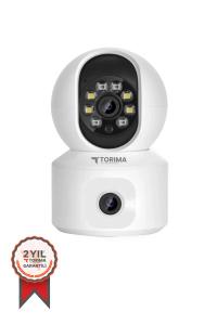 Torima Cmr-10 360° Full Hd Çift Kamera 1080p Smart Ip Akıllı Kamera - Kullanıcı yorumları