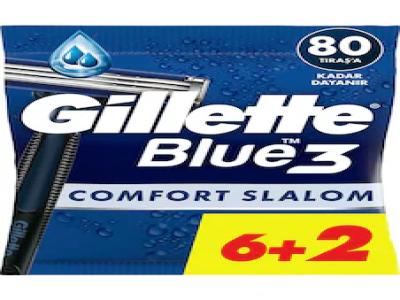 Gillette Blue3 Slalom Kullan At Tiras Bicagi 8 Adet - Kullanıcı yorumları
