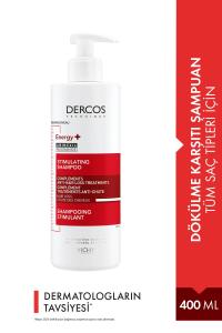 Vichy Dercos Energy+ Niasinamid İçeren Koparak Dökülme Karşıtı Şampuan 400 ml - Kullanıcı yorumları