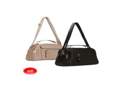 Kadin Gunluk Siyah Vizon Omuz Cantasi 2 Adet Siyah Vizon - Kullanıcı yorumları