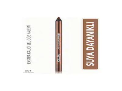 Flormar Extreme Tattoo Akmayan Kajal Goz Kalemi 001 Glitzy Brown - Kullanıcı yorumları