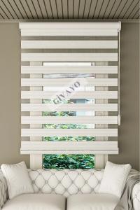 Givayo Mobilya Geniş Pliseli Beyaz Etek Dilimsiz Zebra Perde - Kullanıcı yorumları