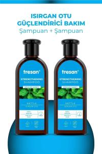 Tresan Isırgan Otu Dökülme Karşıtı & Yağ Dengeleyici Bakım Şampuanı – Yağlı Saçlar (300 ml X2) - Kullanıcı yorumları