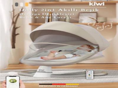Kiwi Dolly 2in1 Otomatik Sallanan Kademe Ayarli Besik Ve Anakucagi Kahverengi - Kullanıcı yorumları