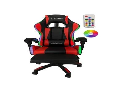 Fashcolle Red Star Işıklı - Masaj Özellikli Oyuncu Koltuğu Kırmızı-siyah - Kullanıcı yorumları