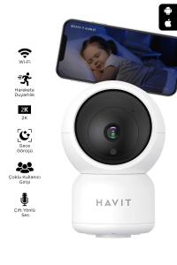 Havit Ipc30 Smart 360° 2k Gece Görüşlü Ip Kamera ( Türkiye Garantili) Wifi Kablosuz Ev Kamerası - Kullanıcı yorumları
