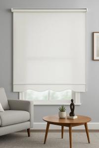 NetworkAvm Ekru Zebra Stor Perde Güneşlik Eteği Dilimli Ithal Kumaş Alüminyum Kasa Metal Ayak - Kullanıcı yorumları