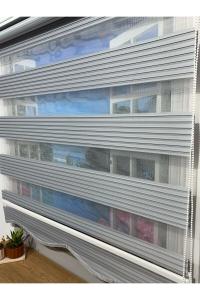 winella Gri Geniş Plise Etek Dilimli Zebra Stor Güneşli Perde - Kullanıcı yorumları