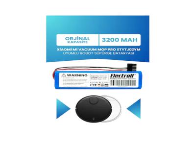 Xiaomi Mi Vacuum Mop Pro Stytj02ym Batarya 3200mah Robot Batarya - Kullanıcı yorumları